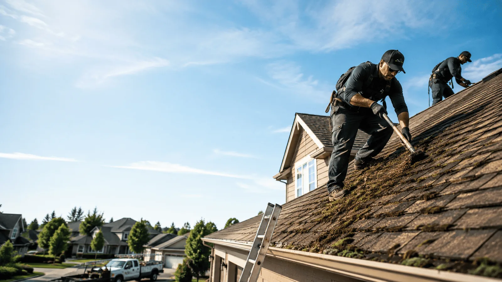 Roof Moss Removal in Tiffin, OH near me